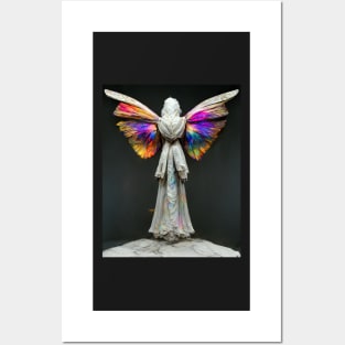 Angel With Butterfly Wings Posters and Art